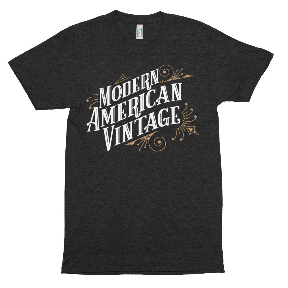 Whether it's Modern or Vintage, It's All American - Unisex Tri-Blend T-Shirt