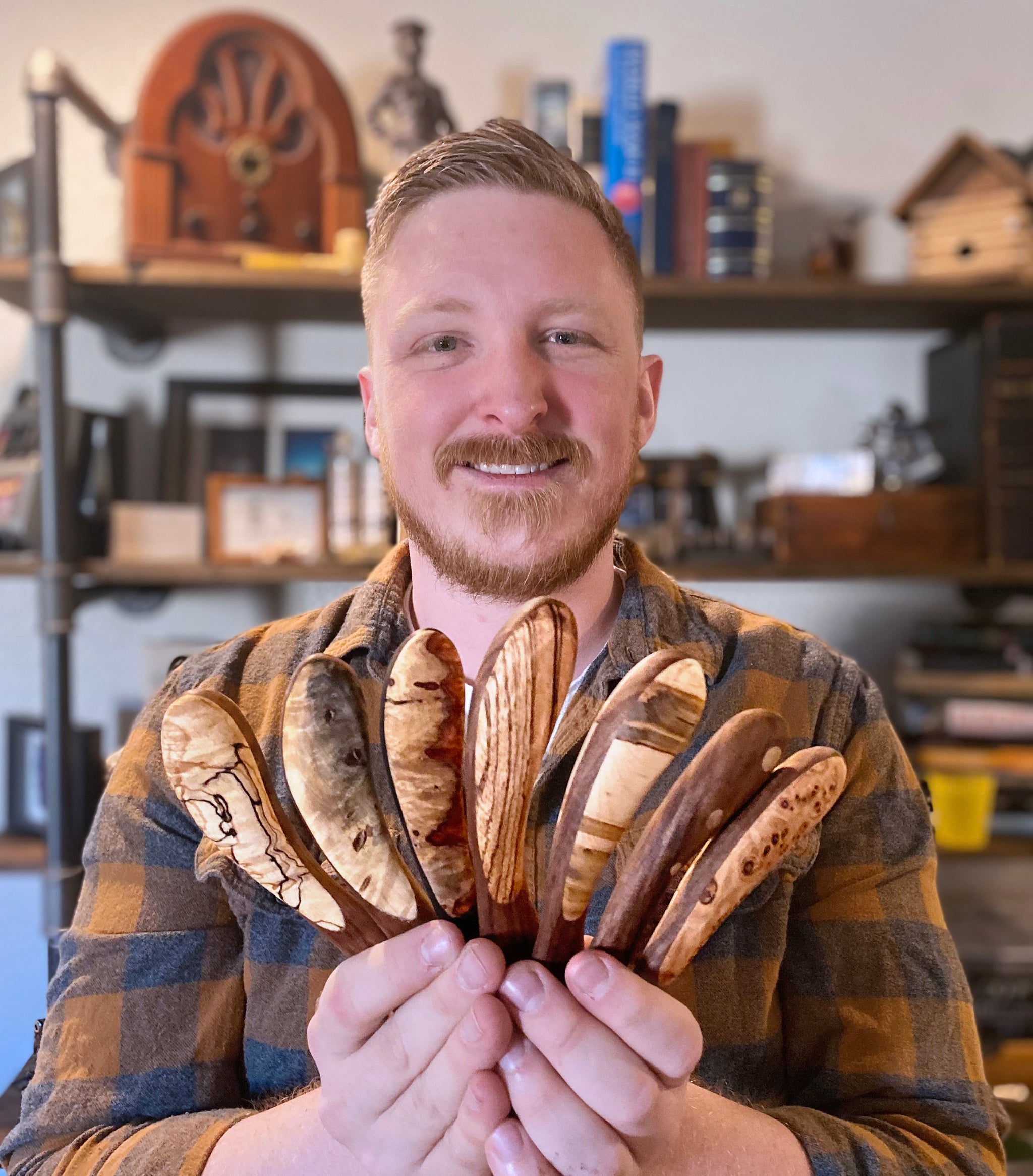 Handcrafted quilting notions made from exotic woods – Modern