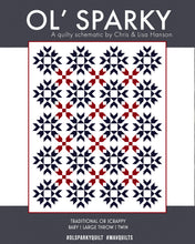 Load image into Gallery viewer, Ol' Sparky Quilt Pattern - PDF
