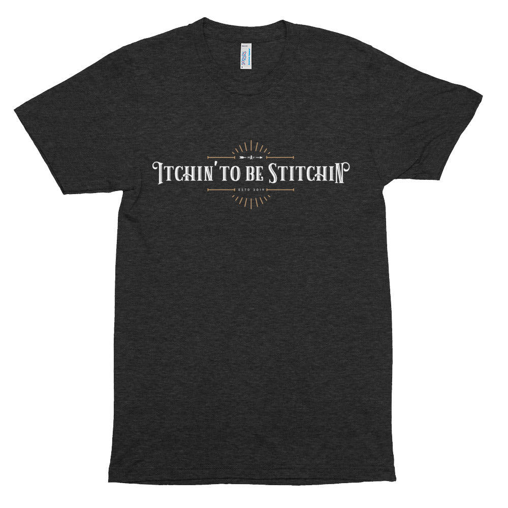 Itchin' to be Stitchin' Unisex Tri-Blend Track Shirt